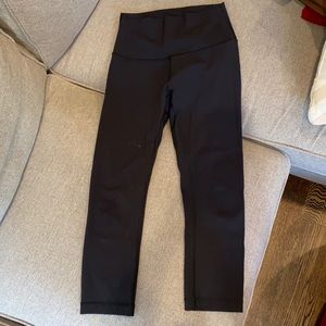 Lululemon Wunder Under Crop Leggings